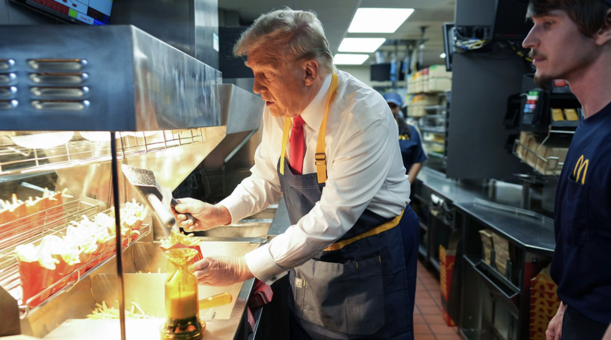 Trump Puts the Fries in the Bag in Newest Campaign Stunt